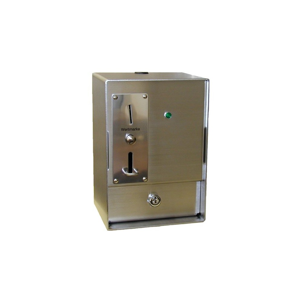 24V / RVS muntautomaat voor douche / type 5000B 24V / RVS muntautomaat voor douche / type 5000B