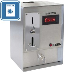 230V / RVS muntautomaat voor elke normale wasmachine of wasdroger / type 5000E +e
