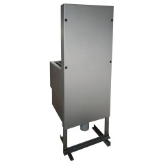 Voor het uitstorten van chemische toiletten