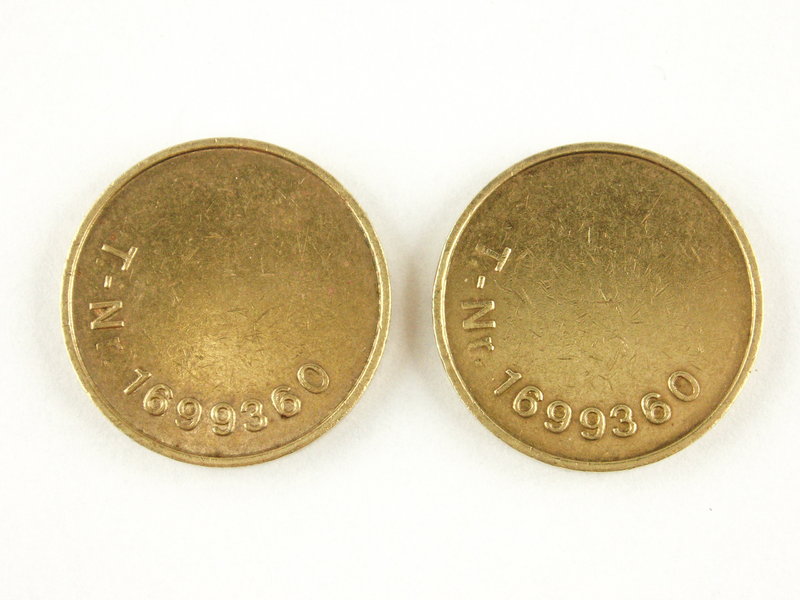 Wasserette munten / jetons voor Miele type 1699360 WM4 50 stuks