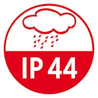 Optie: IP44 ipv IP34, alleen voor type 5000A en 5000B